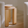 Sgabello in Rovere