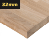 Tavola Lamellare Rovere Europeo - Spessore: 32mm
