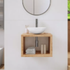 Mobile bagno sospeso aperto 70 cm - immagine 2